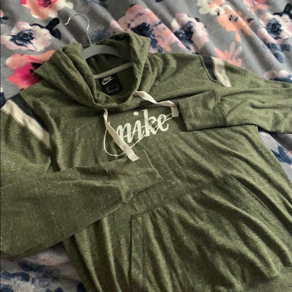 Olive Green Nike Pullover